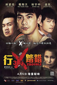 Movie listing for April - 3x trouble